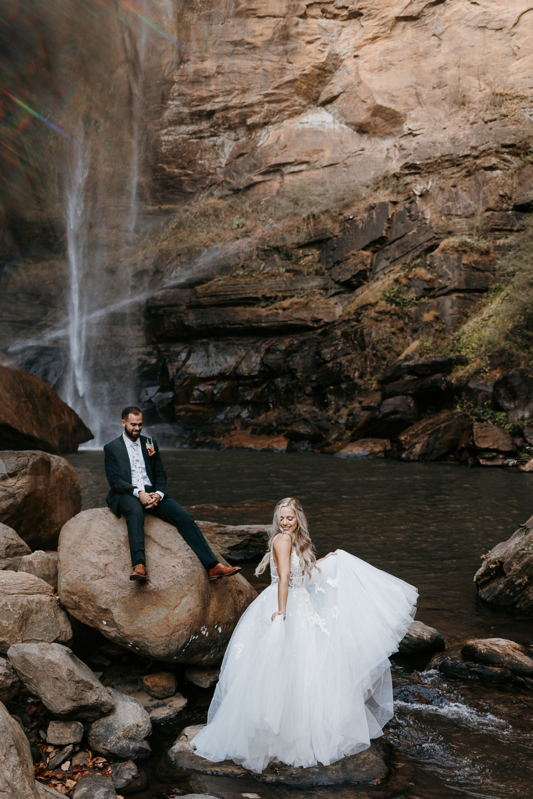 Toccoa Falls Wedding